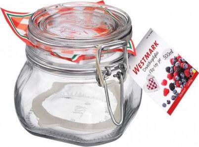 Westmark Westmark, słoik szklany z nakrętką, 500ml