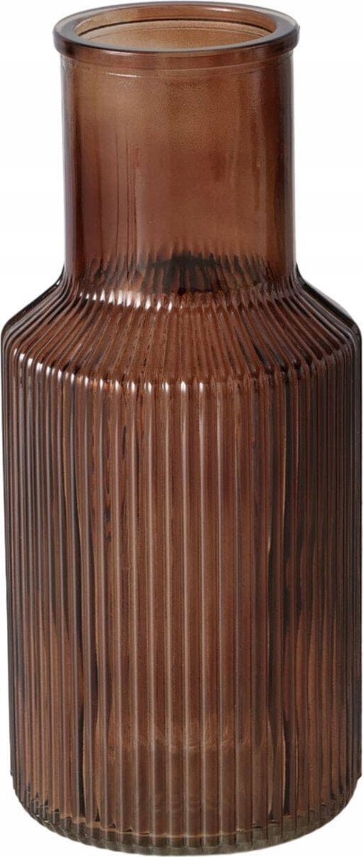 Boltze Prążkowany wazon szklany MISAM, 22 cm