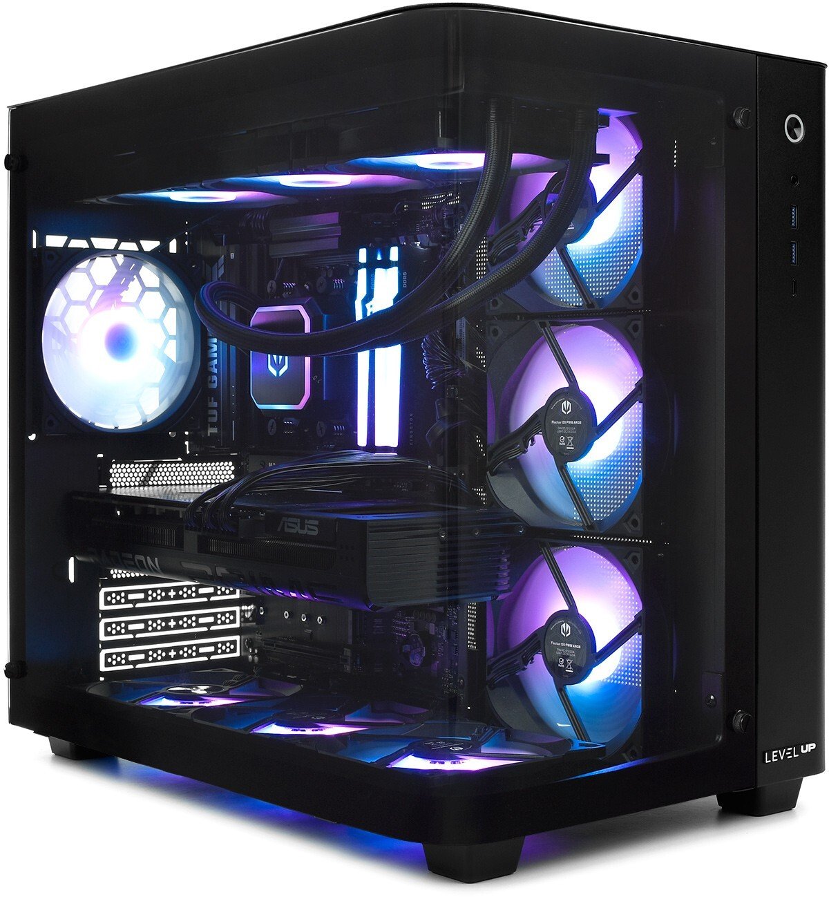 Level UP [F35] Ryzen 7 | RX 9070 XT | 96GB | 4TB+8TB | W11H