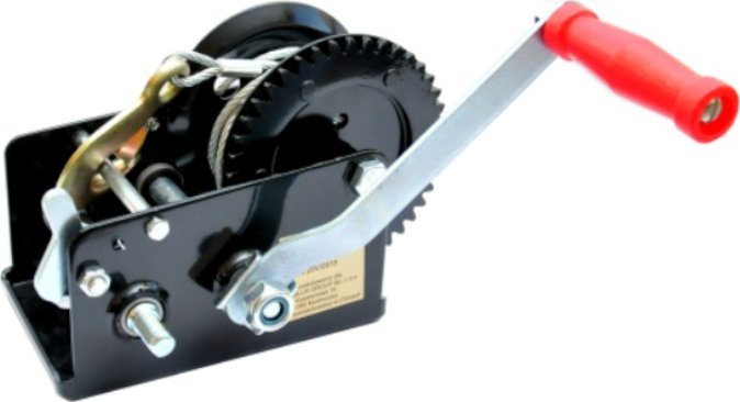 Wyciągarka ręczna DWK-25V lina stalowa, uciąg 1133 kg, lina 10 m