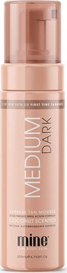 Minetan MineTan Medium Dark Pianka Samoopalająca Brązująca 200ml