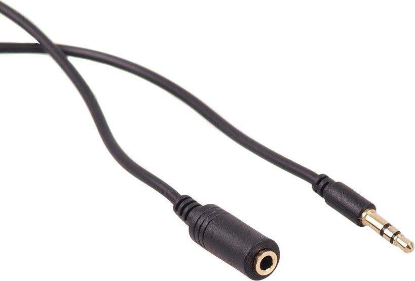 Kabel Maclean Jack 3.5mm - Jack 3.5mm 15m czarny (MCTV-823)