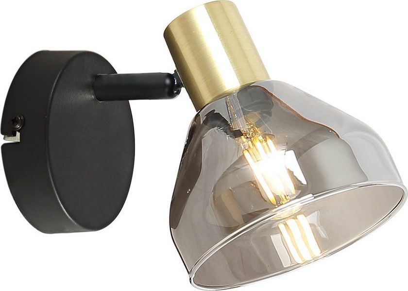 Kinkiet Candellux Kinkiet do jadalni dymiony Candellux GREGORY 21-76724