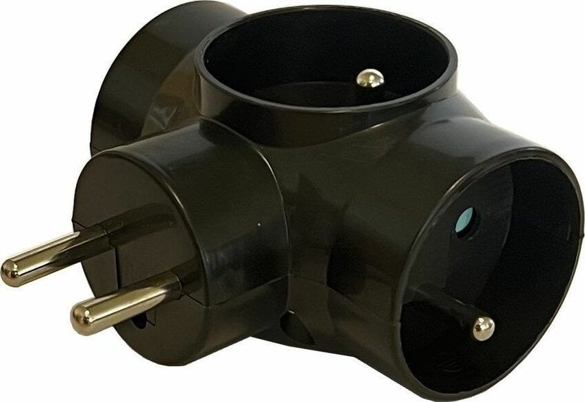 Konnoc DX-R3 kulatá rozbočka černá