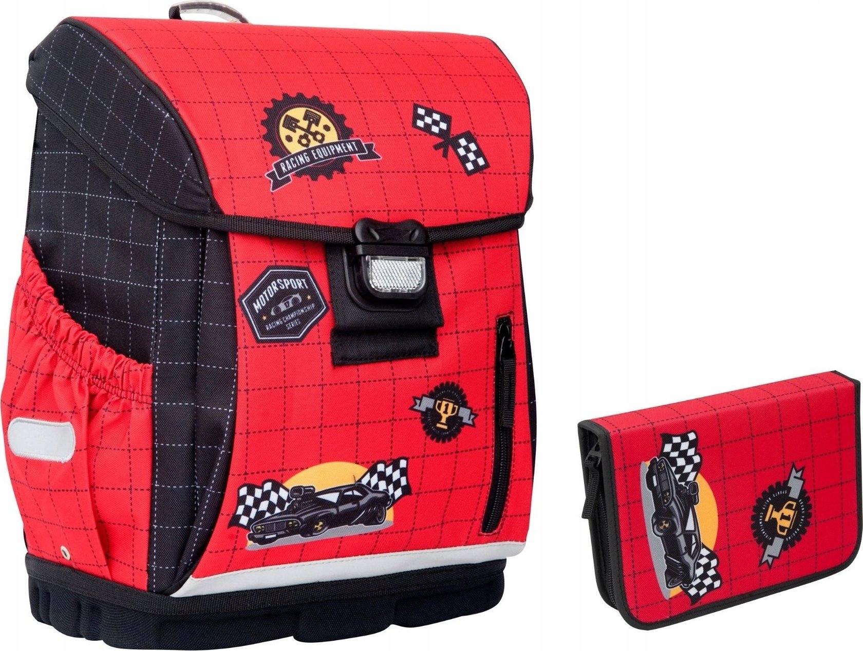 Hama HAMA ZESTAW "RACING" TORNISTER (183851) I PIÓRNIK (183986)