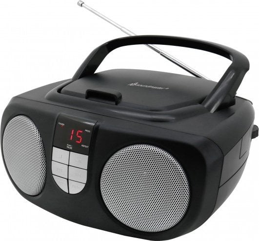 Radioodtwarzacz Soundmaster Soundmaster SCD1400SW odtwarzacz cd Przenośny odtwarzacz CD Czarny