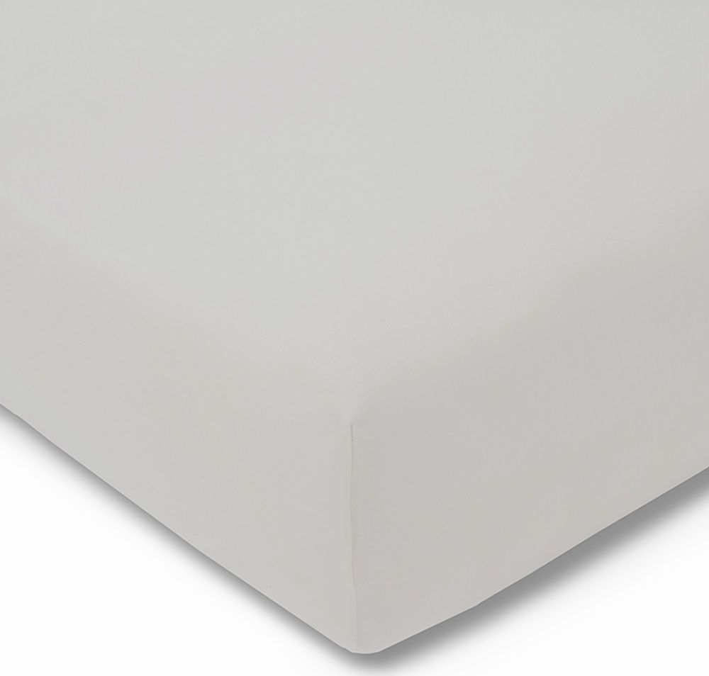 Estella Prześcieradło z gumką zwirnjersey 150x200 cm SILBER jersey