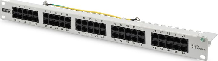 Digitus Patch panel 1U 50x RJ45 LSA kat. 3 (DN-91350-1)