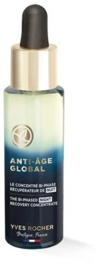 Yves Rocher Anti Age Global Dwufazowy koncentrat naprawczy na noc 30ml