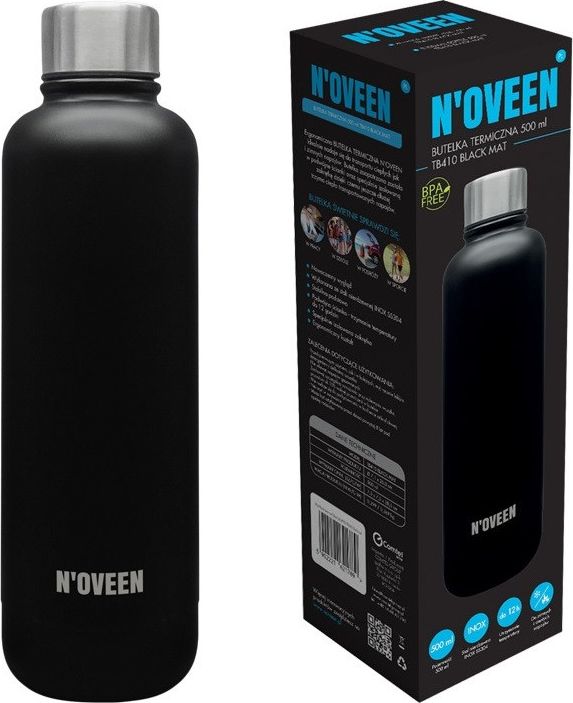 Noveen Butelka Termiczna Black Mat 500 ml (TB410)