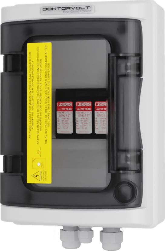 Doktorvolt Rozdzielnica PV Fotowoltaiczna Solarna DC 1000V T2 Phoenix Contact PG Doktorvolt 4357