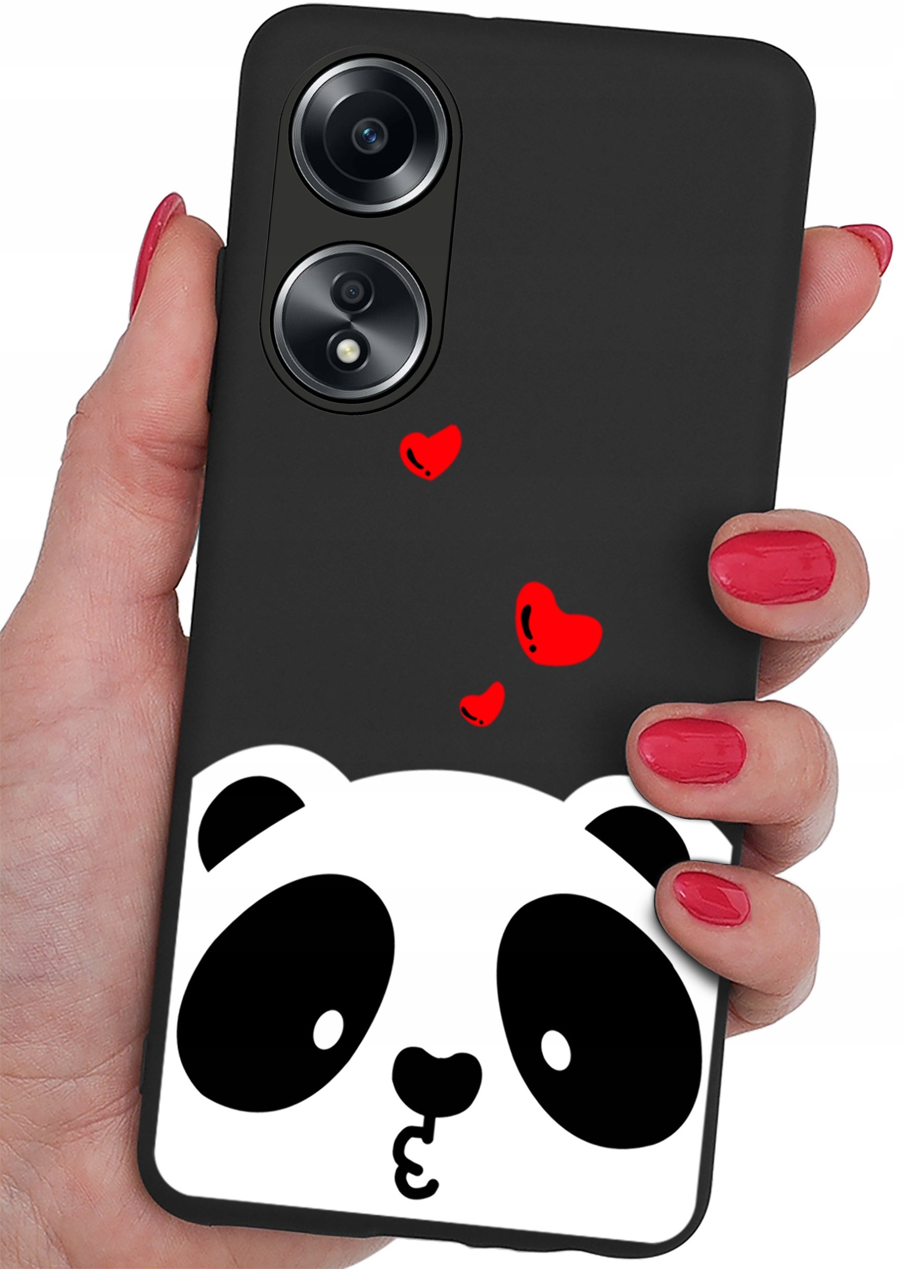 Etui do Oppo A58 4G CASE WZORY MATT PLECKI + SZKŁO OCHRONNE 9H