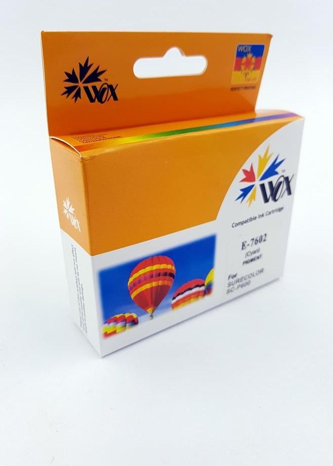 Tusz Wox Tusz Wox Cyan Epson T7602 Zamiennik C13T76024010
