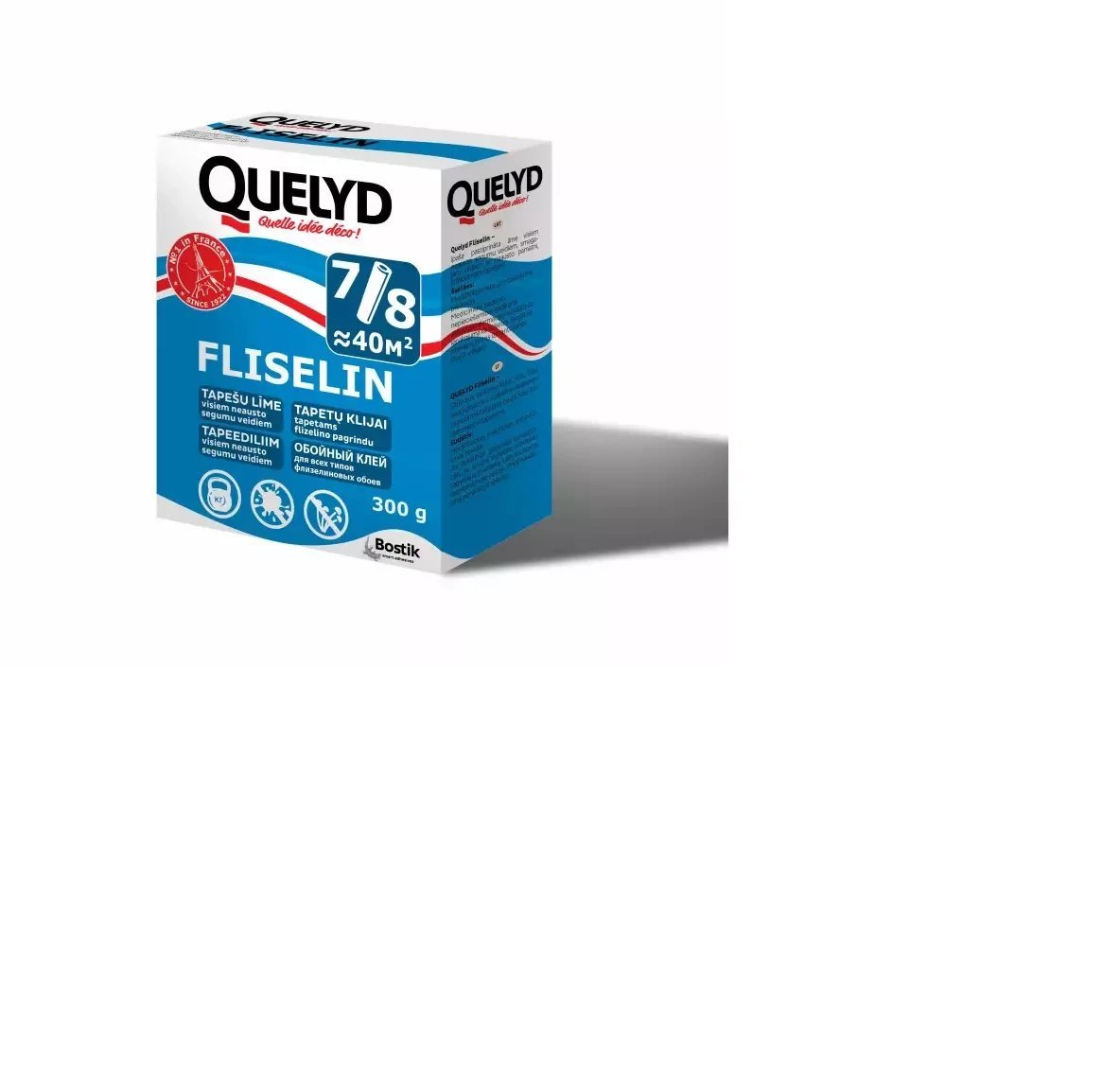 Tapesu lime Quelyd 300g Flizelina