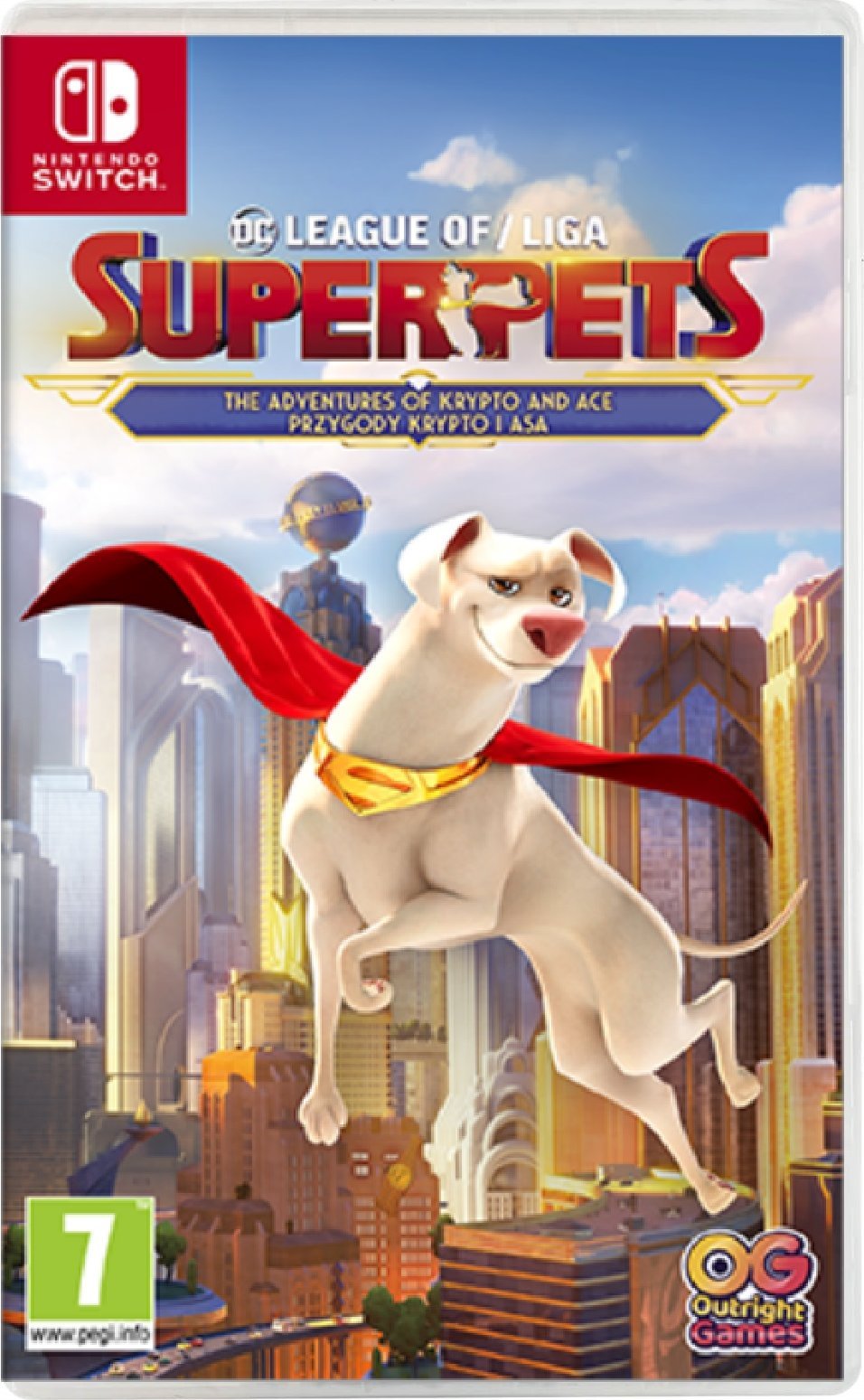 DC LIGA SUPERPETS: Przygody Krypto i Asa PL/ENG (NSW)