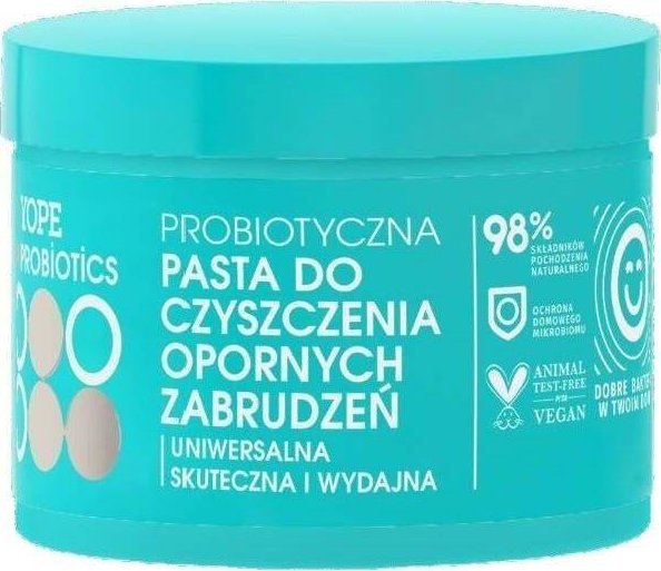 Yope Probiotics probiotyczna pasta do czyszczenia opornych zabrudzeń 160g