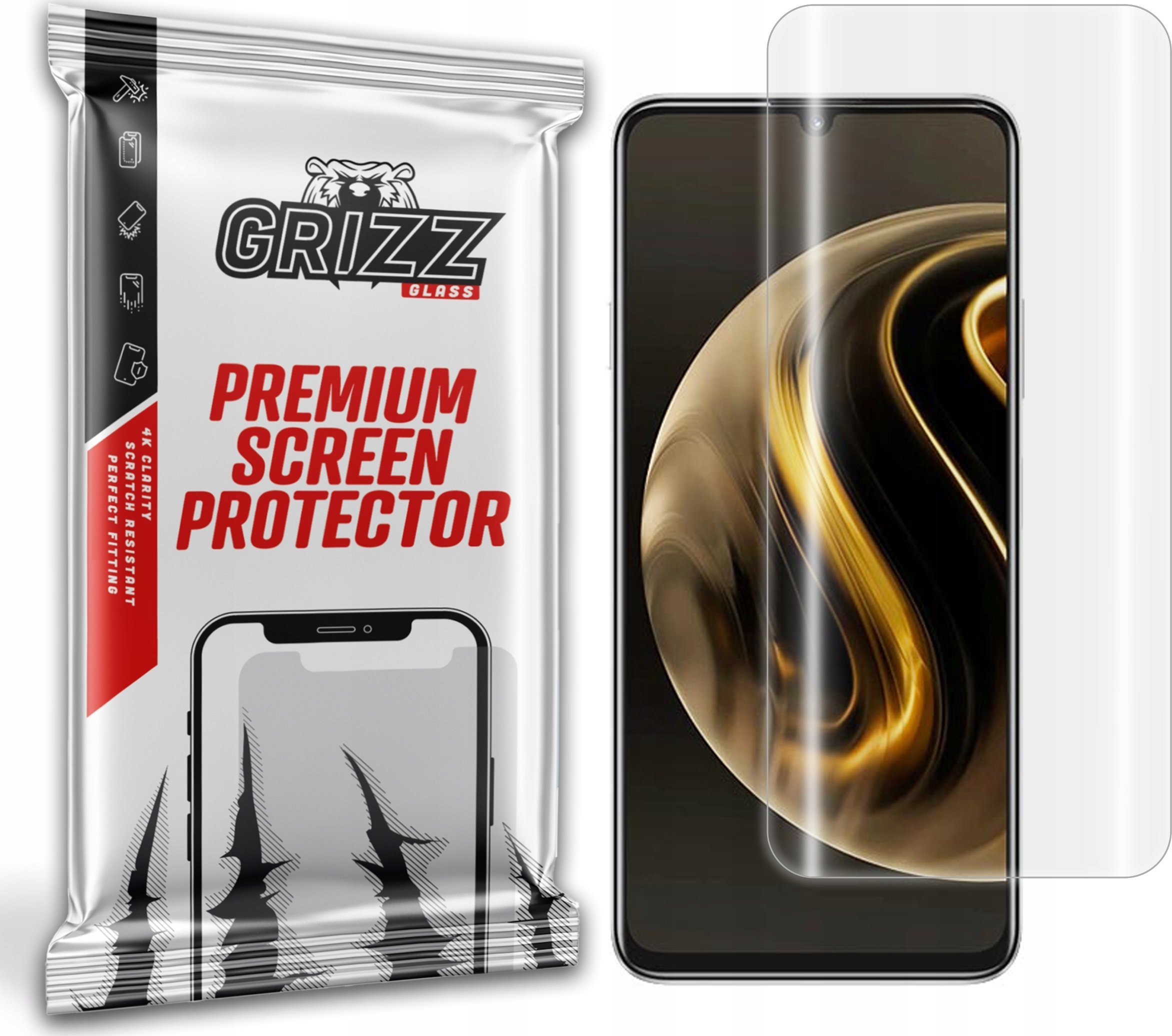 GrizzGlass Folia hydrożelowa GrizzGlass Hydrofilm do Huawei nova Y72