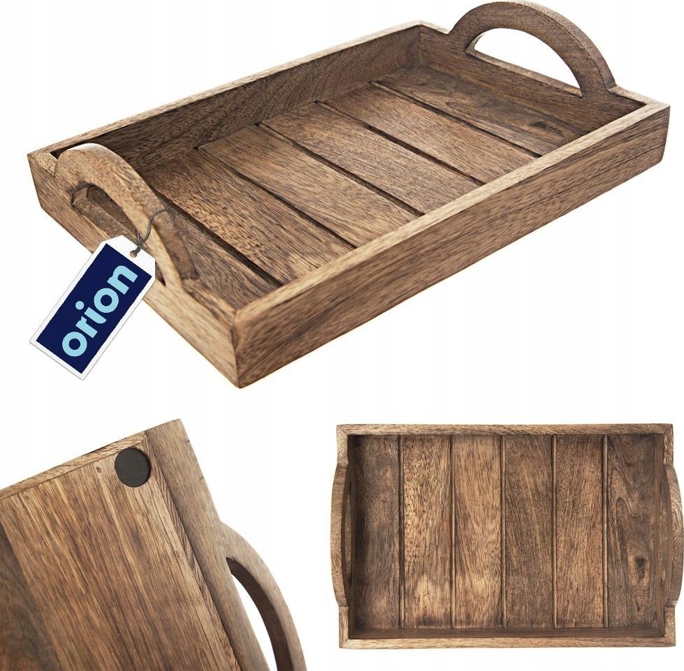 Orion Taca do serwowania drewniana MANGO 30,5x20,5 cm
