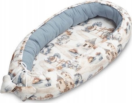 Sensillo KOKON MUŚLIN SMOKI JEANS 80x45