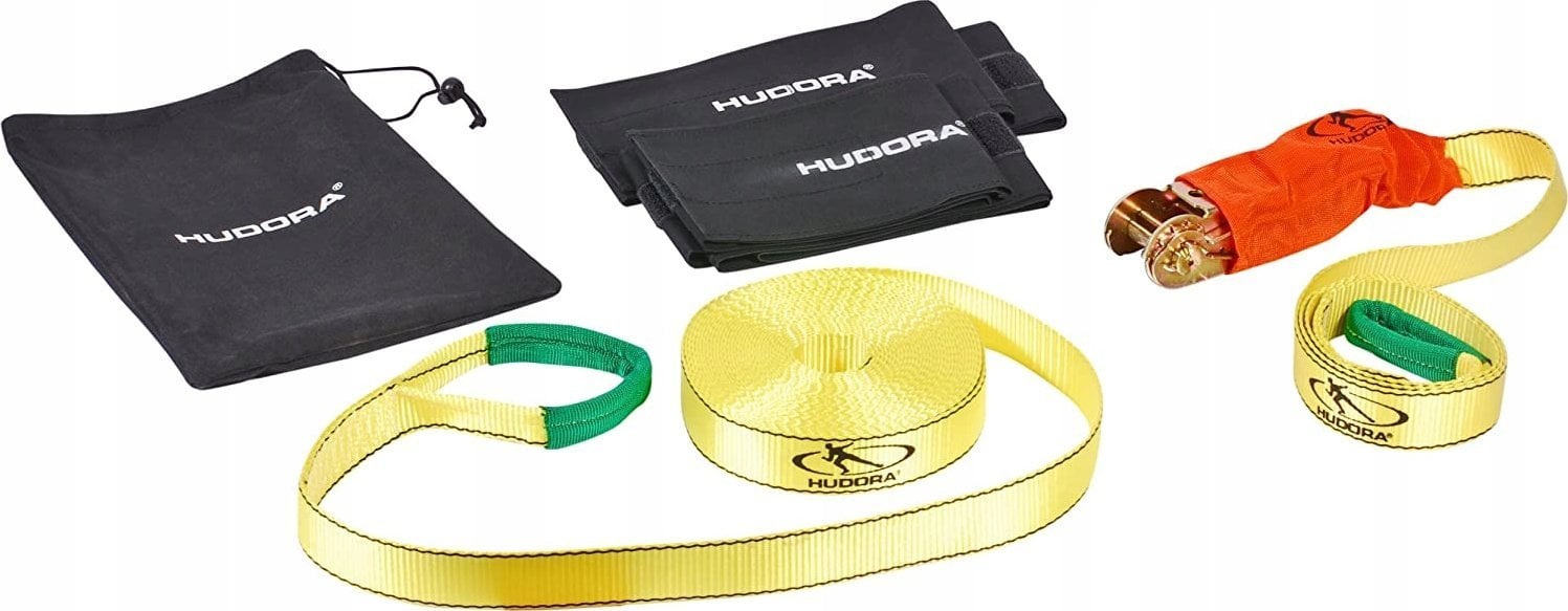 Hudora Taśma lina Równoważnia Hudora SLACKLINE 13 m (76656)