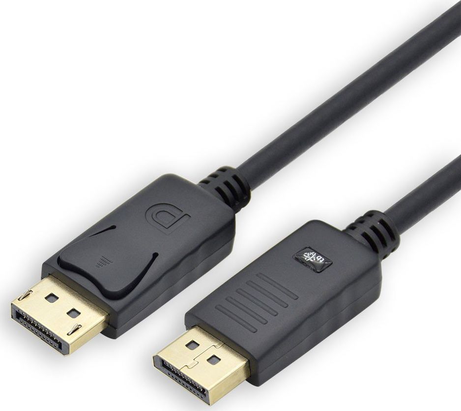 Kabel TB Print DisplayPort - DisplayPort 1.8m czarny (1_808992)