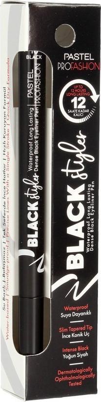 Pastel PASTEL Pro Fashion Black Styler Eyeliner w pisaku czarny 1.1ml