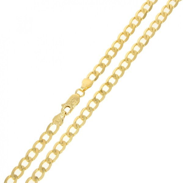 Złoty łańcuszek pancerka 50cm LA.01003 pr.585