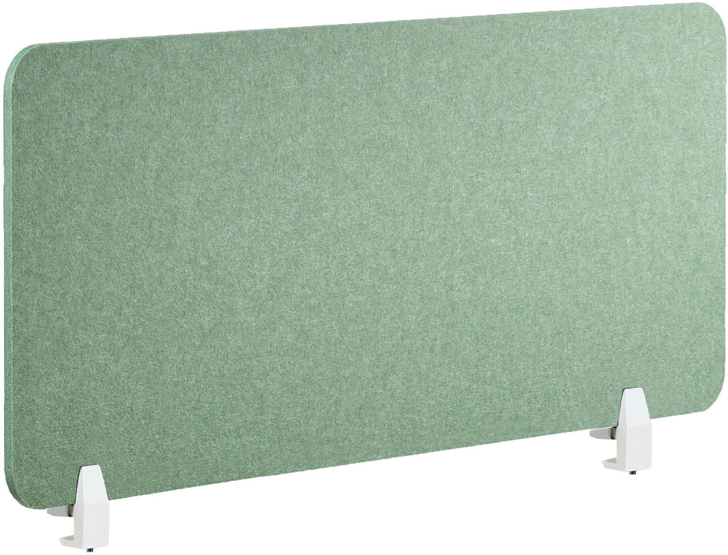 Przegroda na biurko 120 x 50 cm zielona SPLIT
