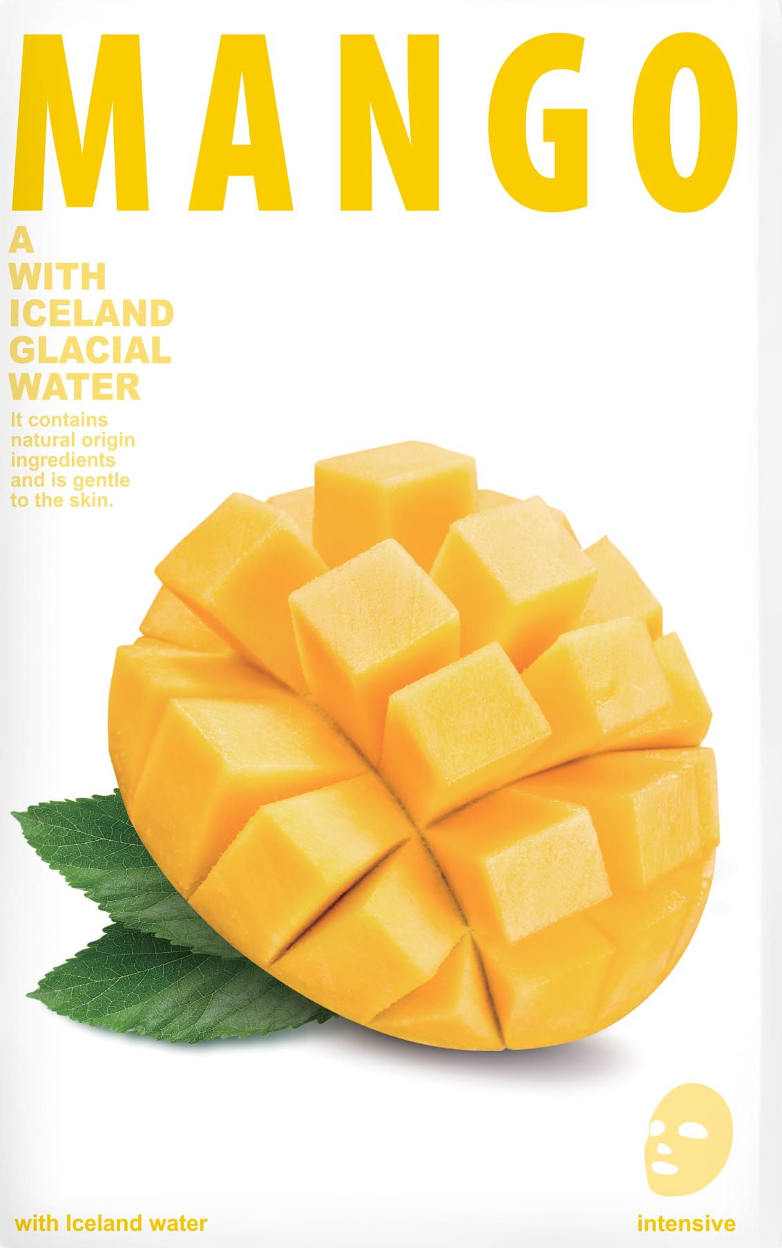 Glacial Water Koreańska maseczka na twarz MANGO
