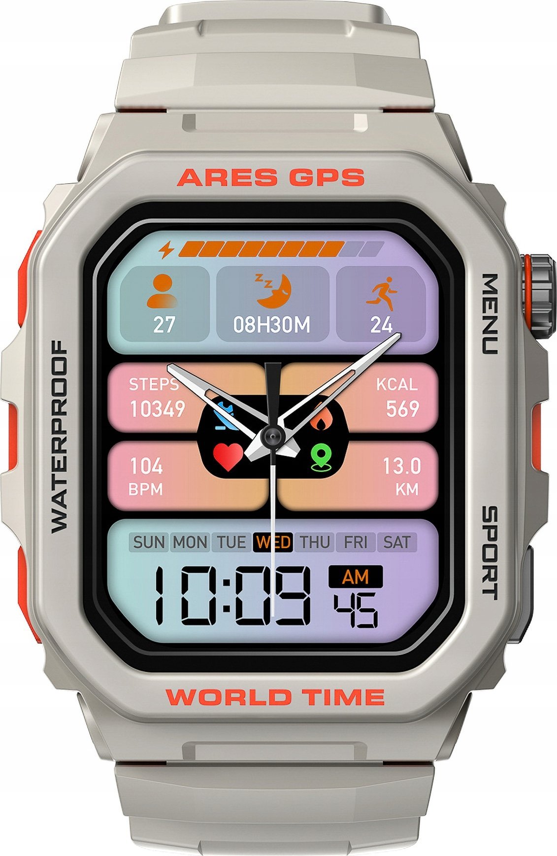 Smartwatch Zeblaze Smartwatch Zeblaze Ares GPS - biały