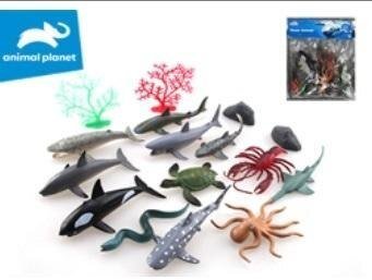 Zwierzęta morskie 16szt