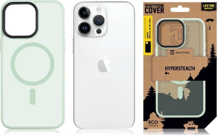 Tactical Tactical MagForce Hyperstealth Cover for iPhone 14 Pro Max Beach Green standard