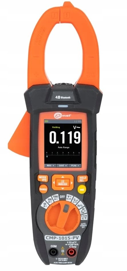 Cyfrowy miernik cęgowy do instalacji PV CMP-1015-PV WMGBCMP1015PV