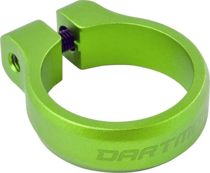 Dartmoor Obejma podsiodłowa Dartmoor Loop Bolt śred. 34,9mm, ze śrubą, zielona anodowana uniwersalny