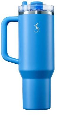 Kubek termiczny Lurch Big Cup, stal nierdzewna, 1,2 l, niebieski