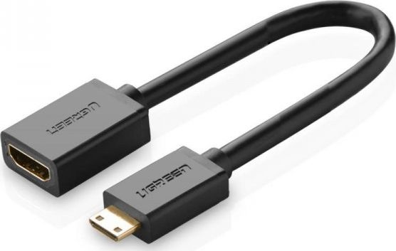 Adapter AV Ugreen HDMI Mini - HDMI czarny (UGR307BLK)