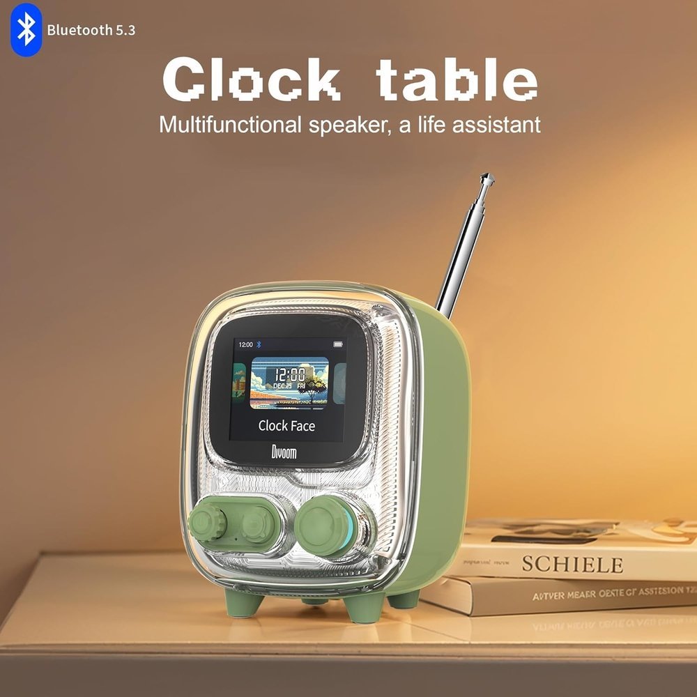 Głośnik Divoom Divoom Tivoo 2 Green Pixel art głośnik BT