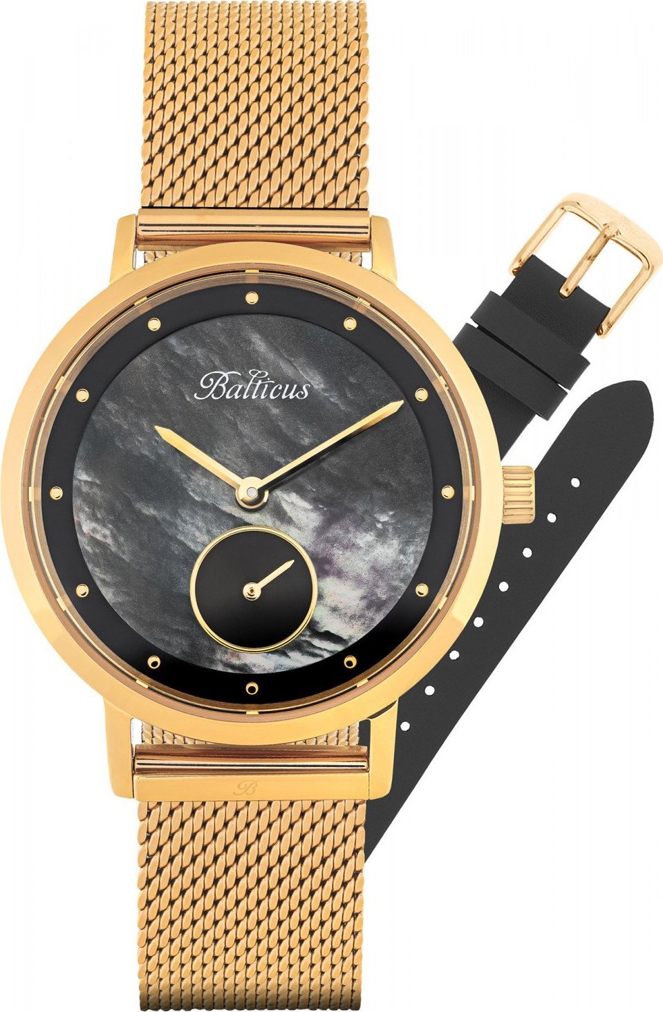 Zegarek Balticus Zegarek damski Balticus BLT-BALNSGB złoty