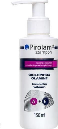 Polpharma Pirolam Szampon przeciwłupieżowy Witamina A+E 150ml