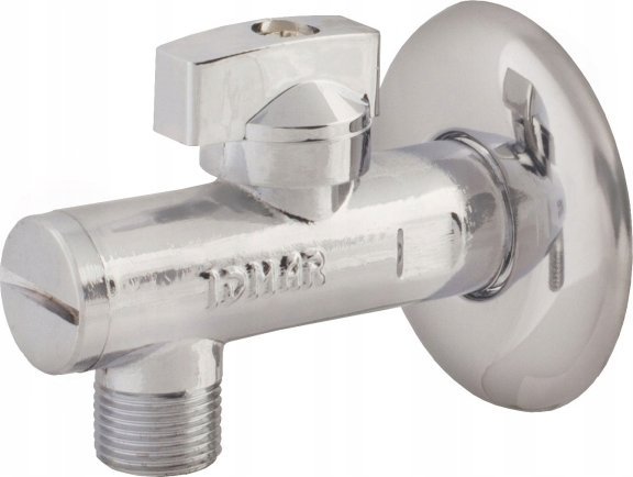 IDMAR Zawór kulowy kątowy 1/2"x1/2" z filtrem kula antywapienna