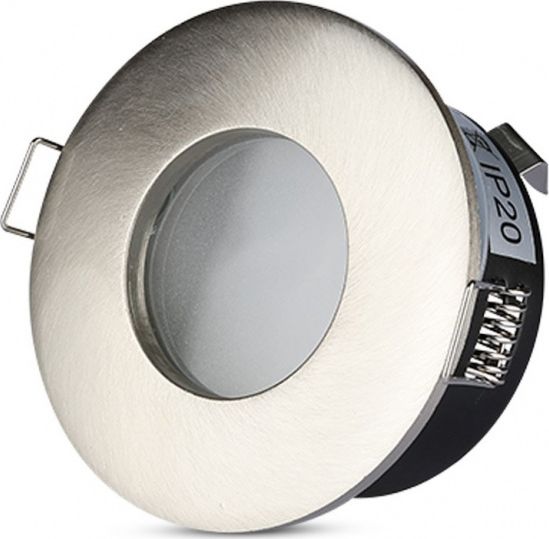 V-TAC downlight VT-787 8,4 x 3,8 cm GU10 IP54 cynk srebrny