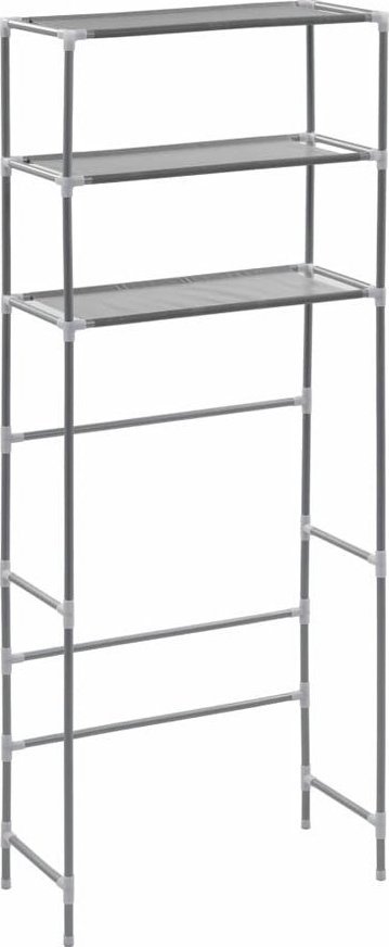 Elior Srebrne półki nad pralkę tekstylne - Dexo 3X