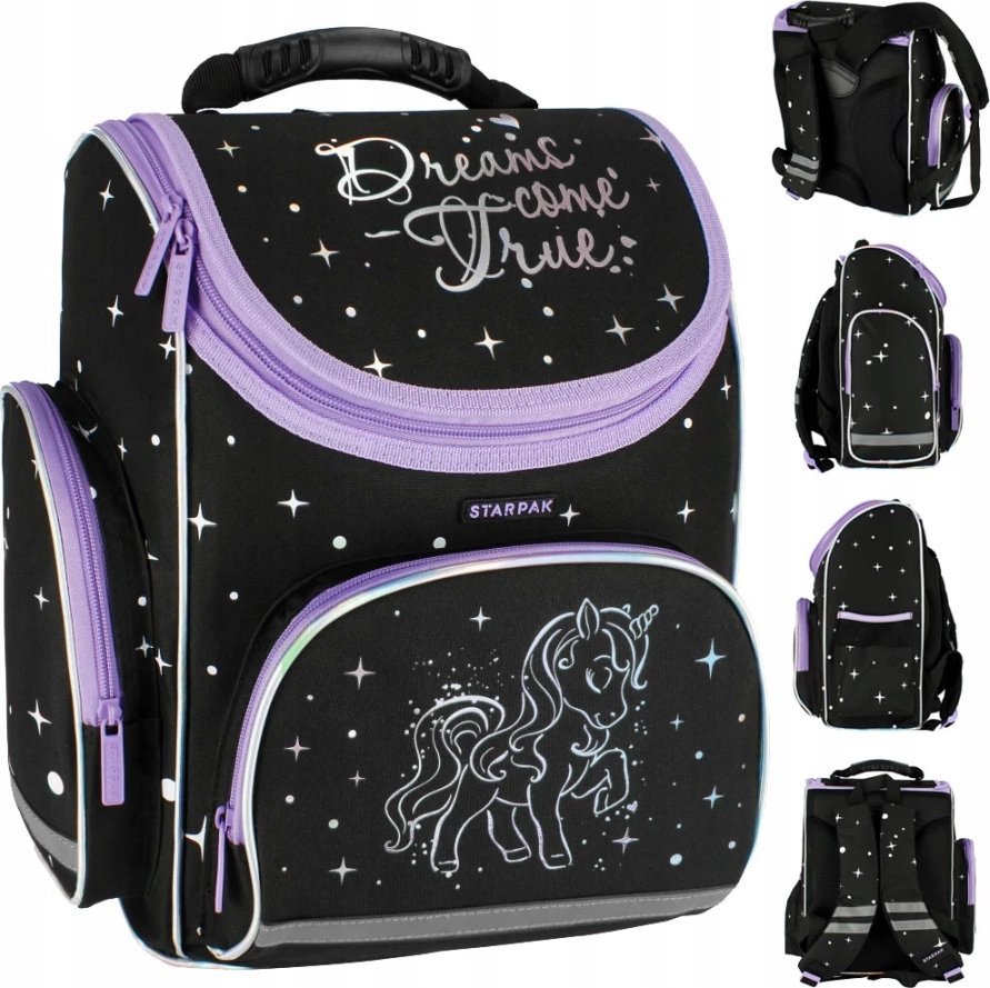 Starpak TORNISTER UNICORN HOLO STK-24 PB 1/6