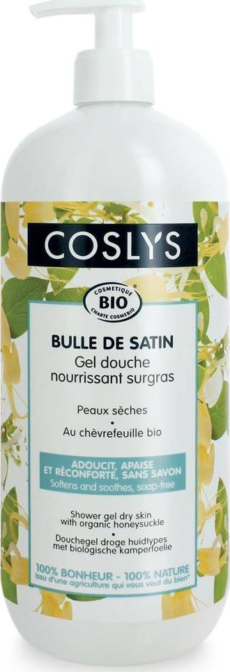 Coslys Coslys, Żel pod prysznic z wiciokrzewem do bardzo suchej skóry, 1L