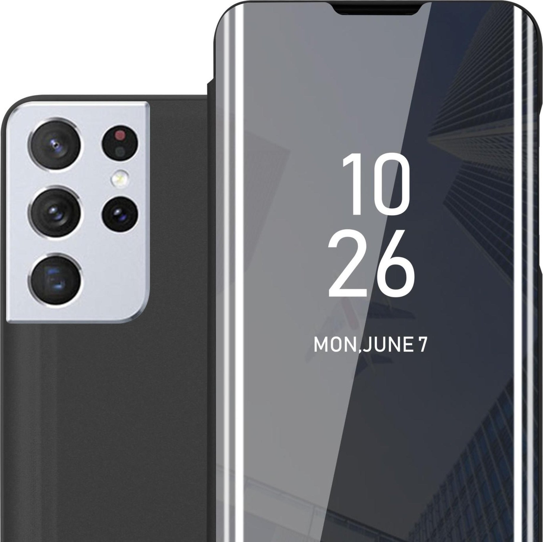 Mocco Soft Cream Silicone Back Case for Samsung Galaxy S21 Ultra Black