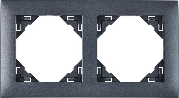 Efapel Efapel Aquarella ramka 2-krotna grafit 90920 KIS