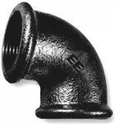 Odlewnia Zawiercie Kolanko 90 st. 3" czarne nr 6 (5907791602534)