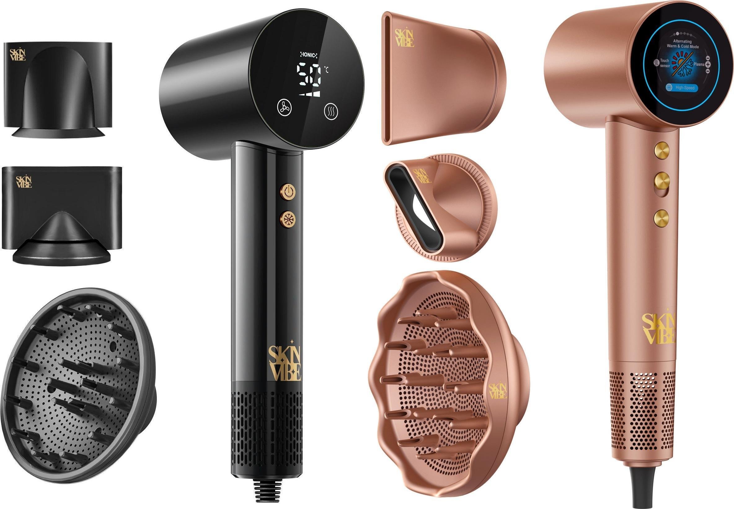 Suszarka SkinVibe SkinVibe Libra AirLoom (SV-002BK) + SkinVibe Aurea Family X Plasma Mocha Mousse (SV-001MM)