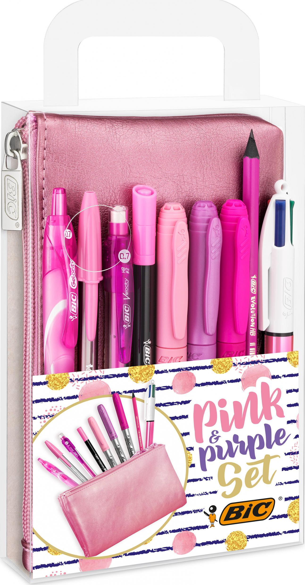 Bic ZESTAW PINK&PURPLE BIC