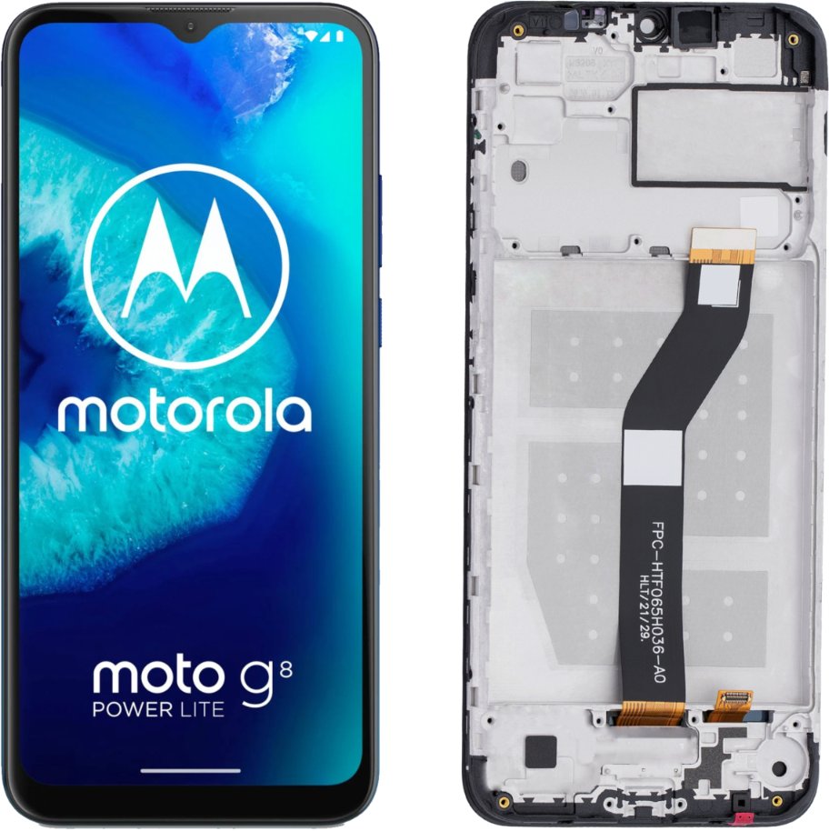 Wyświetlacz do Motorola Moto G8 Power Lite LCD XT2055 Ekran Ramka